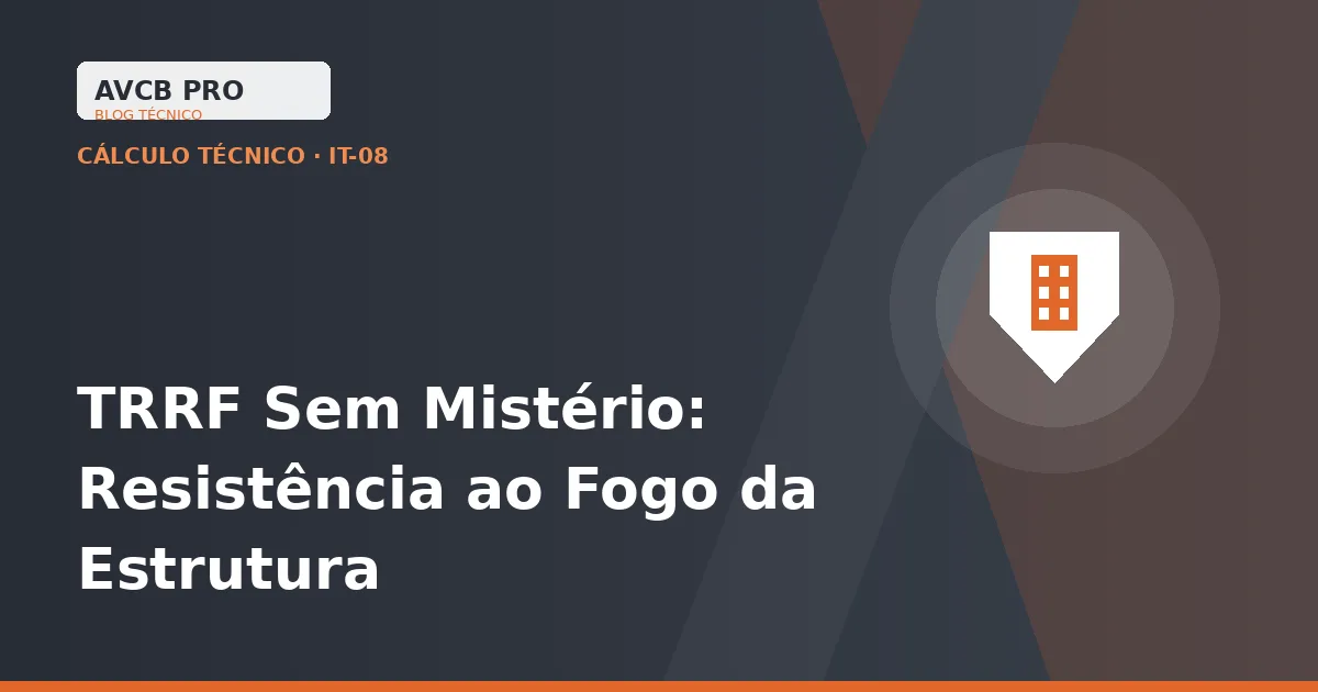 TRRF Sem Mistério: Como Interpretar o Tempo Requerido de Resistência ao Fogo da IT-08